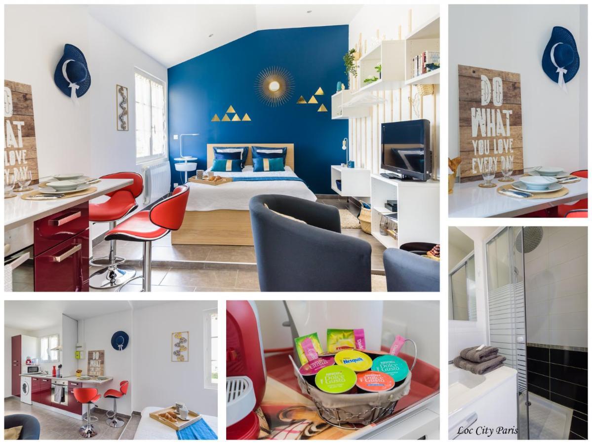 Studio Bleu - Parc Asterix - Mer De Sable - Villepinte - Aeroport Cdg Vemars المظهر الخارجي الصورة