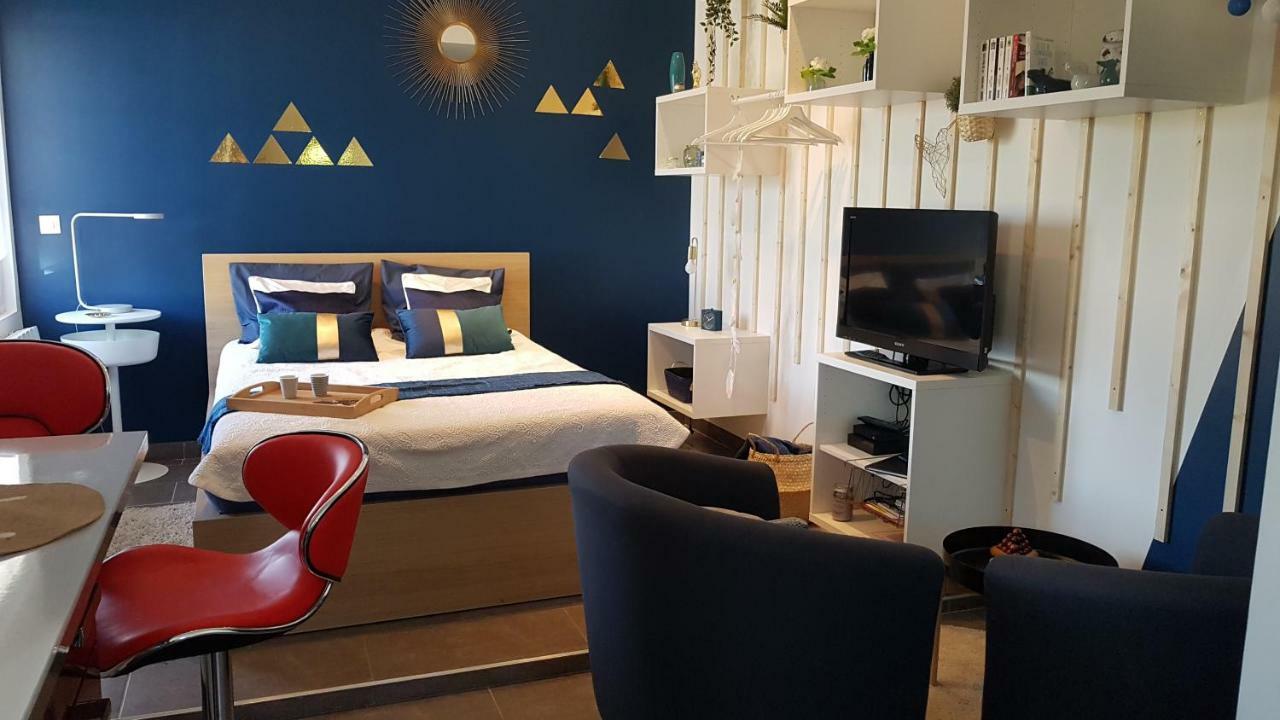 Studio Bleu - Parc Asterix - Mer De Sable - Villepinte - Aeroport Cdg Vemars المظهر الخارجي الصورة